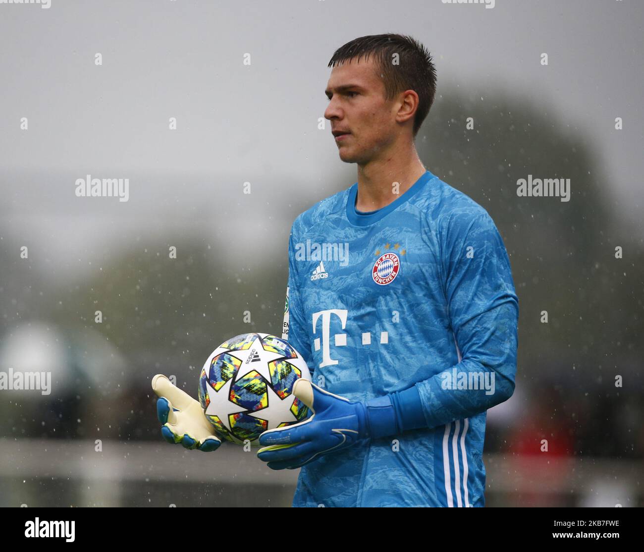 Lukas Schneller du Bayern Munich lors de la Ligue des jeunes de l'UAFA entre Tottenham Hotspur et le Bayern Munich à la Hotspur Way, Enfield, le 01 octobre 2019 à Enfield, Angleterre. (Photo par action Foto Sport/NurPhoto) Banque D'Images