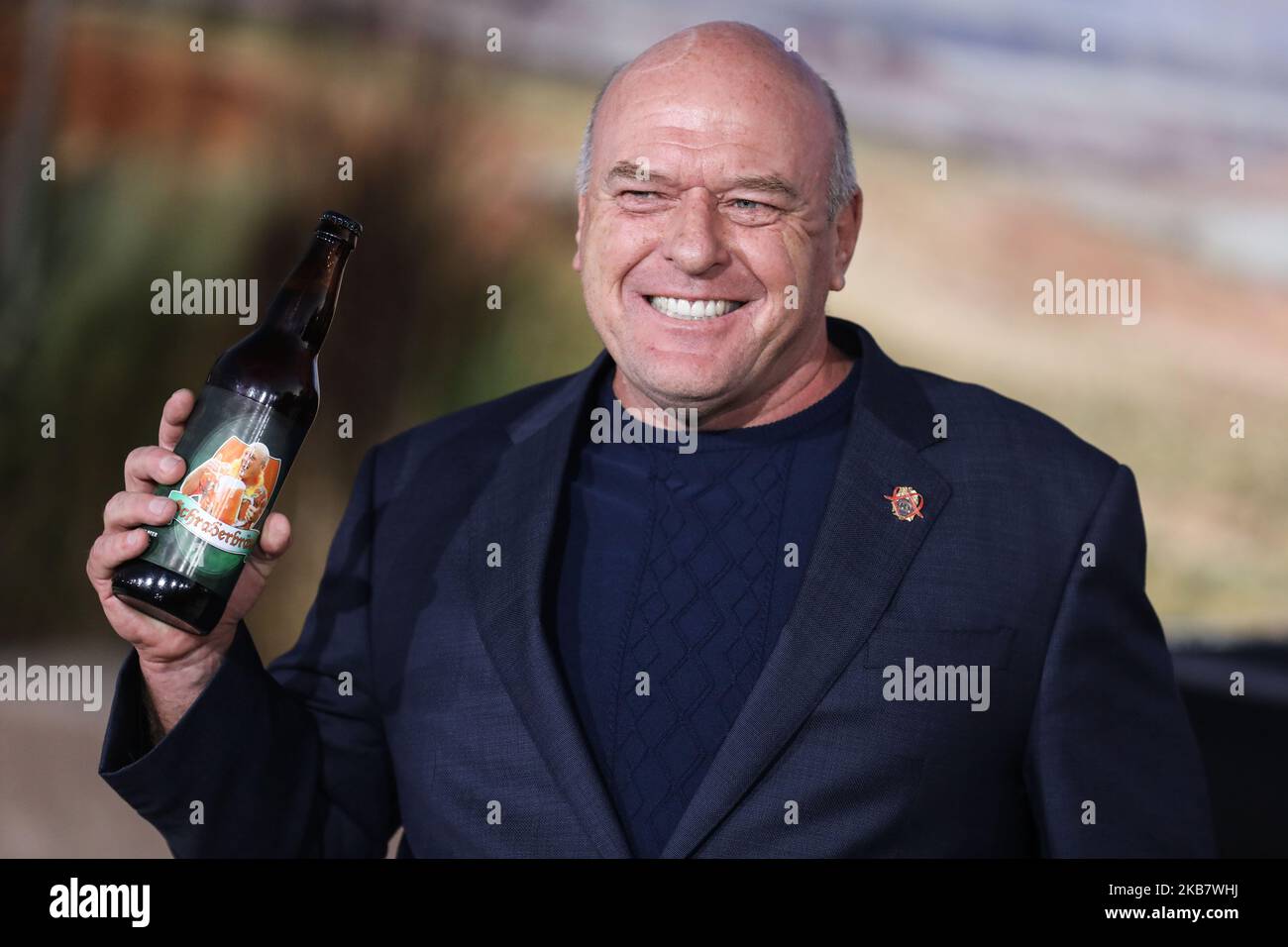 WESTWOOD, LOS ANGELES, CALIFORNIE, États-Unis - OCTOBRE 07 : Dean Norris arrive à la première de Netflix 'El Camino: A Breaking Bad Movie', tenue au Regency Village Theatre sur 7 octobre 2019 à Westwood, Los Angeles, Californie, États-Unis. (Photo par Xavier Collin/image Press Agency/NurPhoto) Banque D'Images