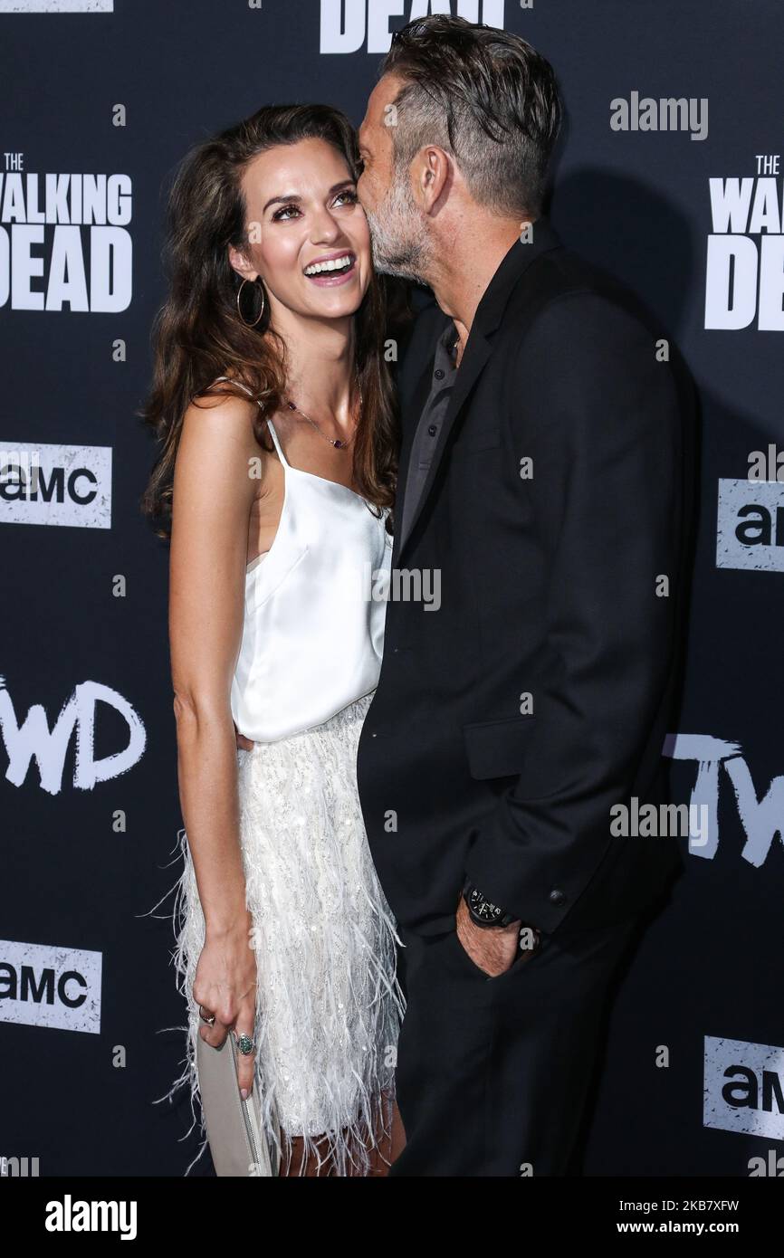 (DOSSIER) Jeffrey Dean Morgan et Hilarie Burton sont mariés. Le couple a épousé 5 octobre 2019 dans ce que Morgan a appelé une cérémonie « intime ». HOLLYWOOD, LOS ANGELES, CALIFORNIE, États-Unis - SEPTEMBRE 23 : l'actrice Hilarie Burton et le mari/acteur Jeffrey Dean Morgan arrivent au film spécial de Los Angeles de la saison 10 « The Walking Dead » d'AMC, qui s'est tenu au Théâtre chinois IMAX de TCL sur 23 septembre 2019 à Hollywood, Los Angeles, Californie, États-Unis. (Photo par Xavier Collin/image Press Agency/NurPhoto) Banque D'Images