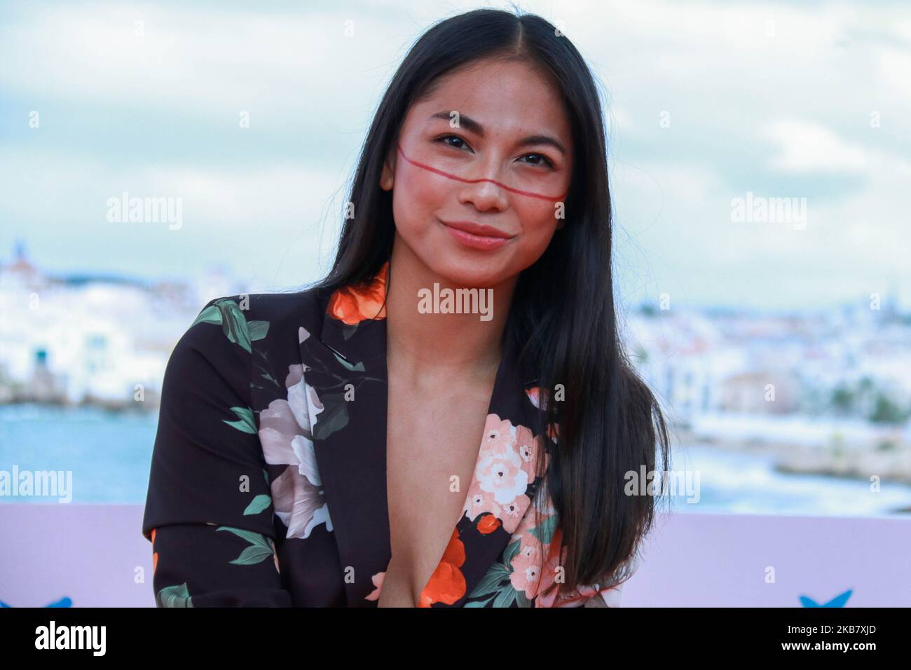 Alexandra Masangkay de ''El hoyo'' pendant 52th Sitges Festival du film fantastique à Mirador à Sitges, Espagne, le 8 octobre 2019. (Photo de COOLMedia/NurPhoto) Banque D'Images