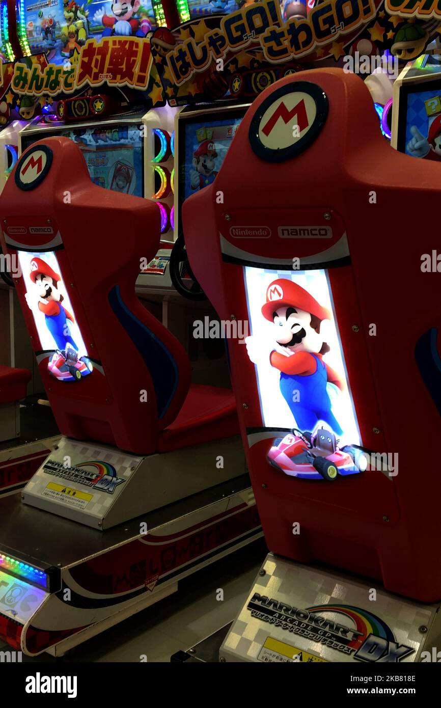 Jeu mario kart arcade gp dx Banque de photographies et d'images à haute  résolution - Alamy