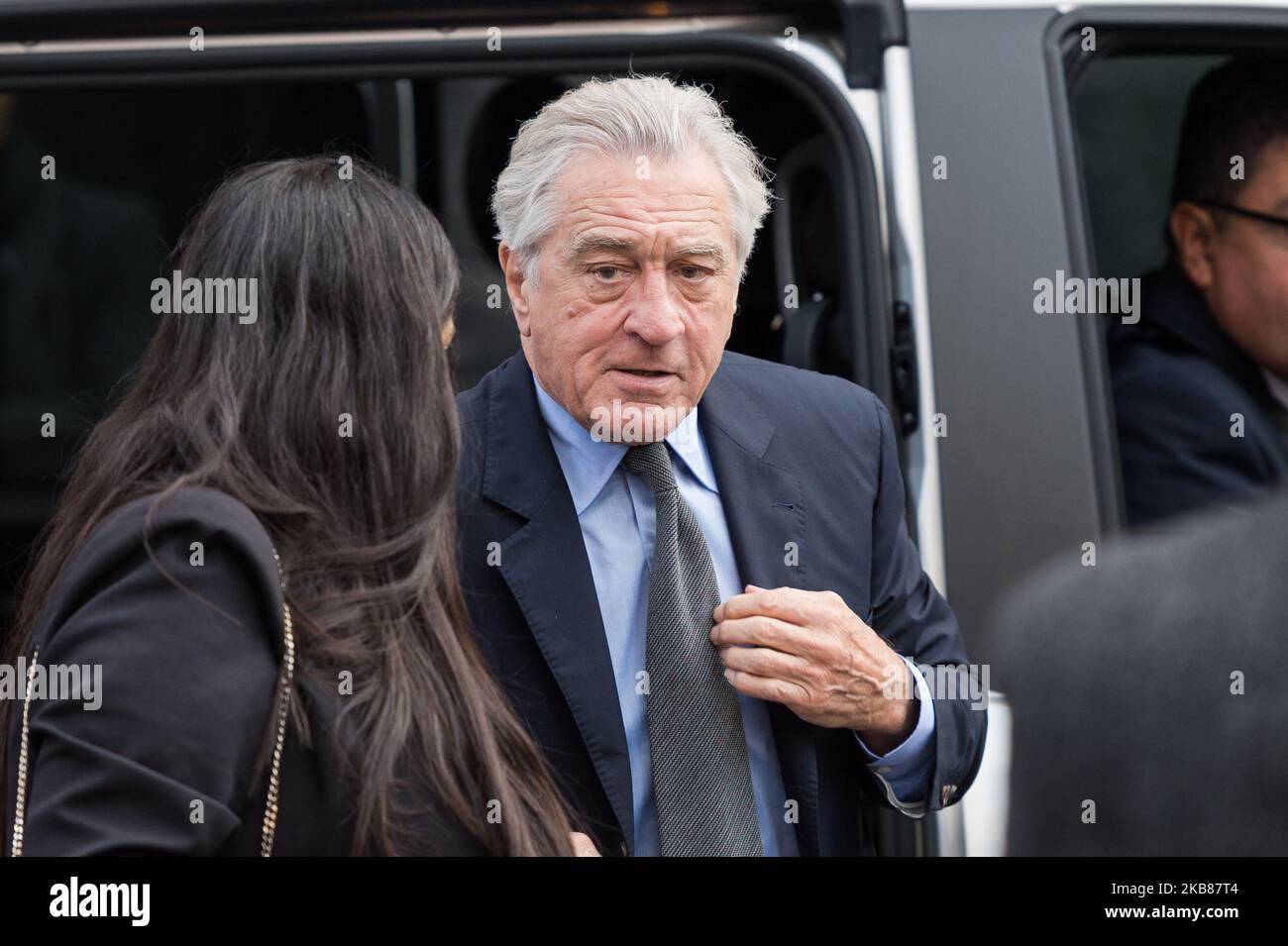 Robert de Niro participe à la première internationale du film 'The Irishman' à Odeon Luxe Leicester Square lors du gala de la soirée de clôture du BFI London film Festival 63rd, le 13 octobre 2019 à Londres, en Angleterre. (Photo de Wiktor Szymanowicz/NurPhoto) Banque D'Images