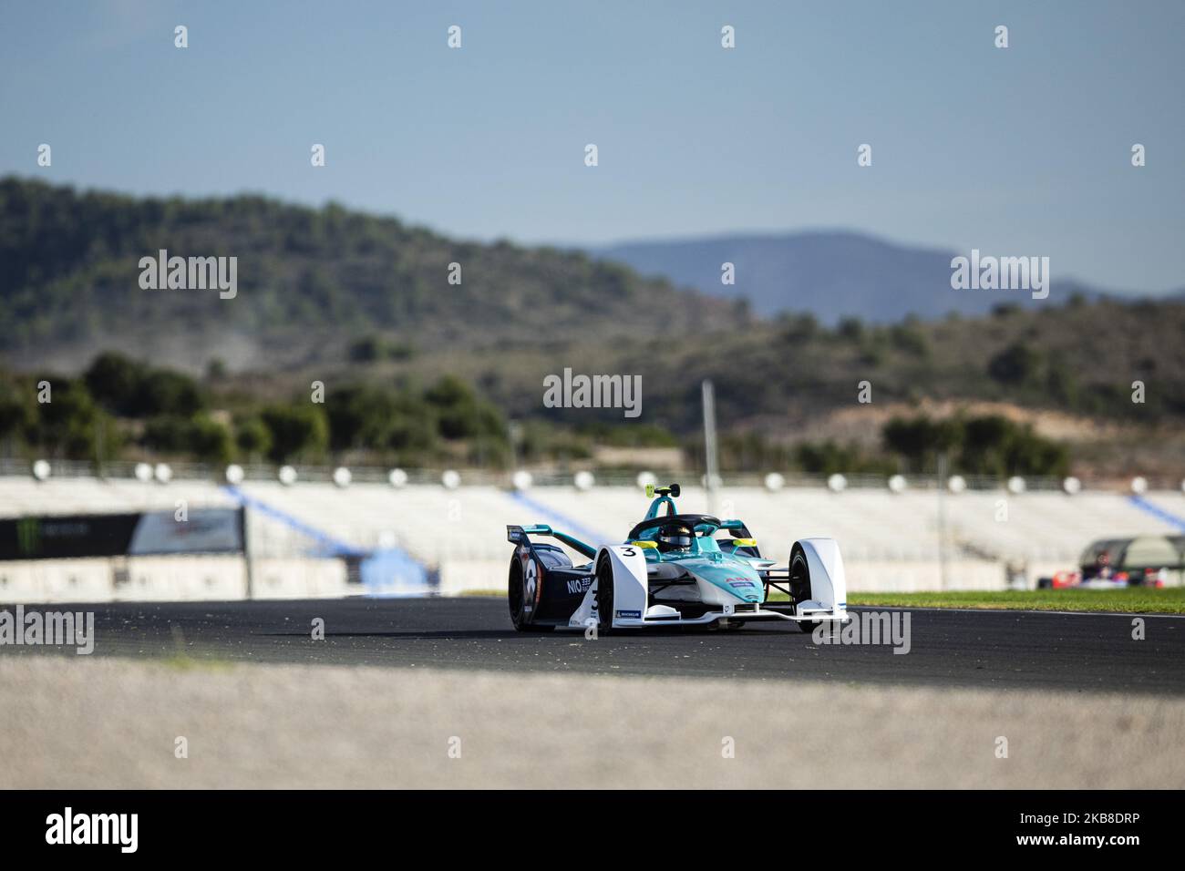 03 TURVEY Oliver (gbr), Nio 333 FE Team, action lors de l'ABB Formule E Championshop officiel d'essai pré-saison de la saison six au circuit Ricardo Tormo à Valence sur 15 octobre, 16, 17 et 18 de 2019, Espagne. (Photo par Xavier Bonilla/NurPhoto) Banque D'Images