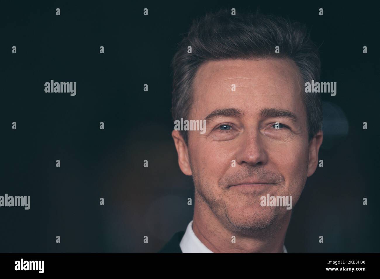 Edward Norton participe au tapis rouge « Motherless Brooklyn » lors du festival du film de Rome 14th sur 17 octobre 2019 à Rome, en Italie. (Photo par Luca Carlino/NurPhoto) Banque D'Images