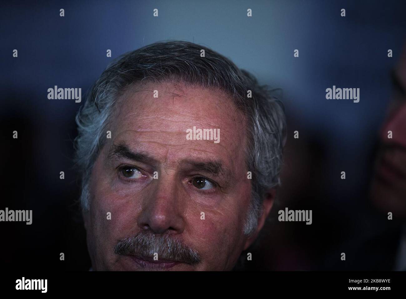 Felipe Sola est présenté lors d'un débat présidentiel à Buenos Aires, en Argentine, le dimanche 20 octobre 2019. (Photo de MatÃ­as Baglietto/NurPhoto) Banque D'Images