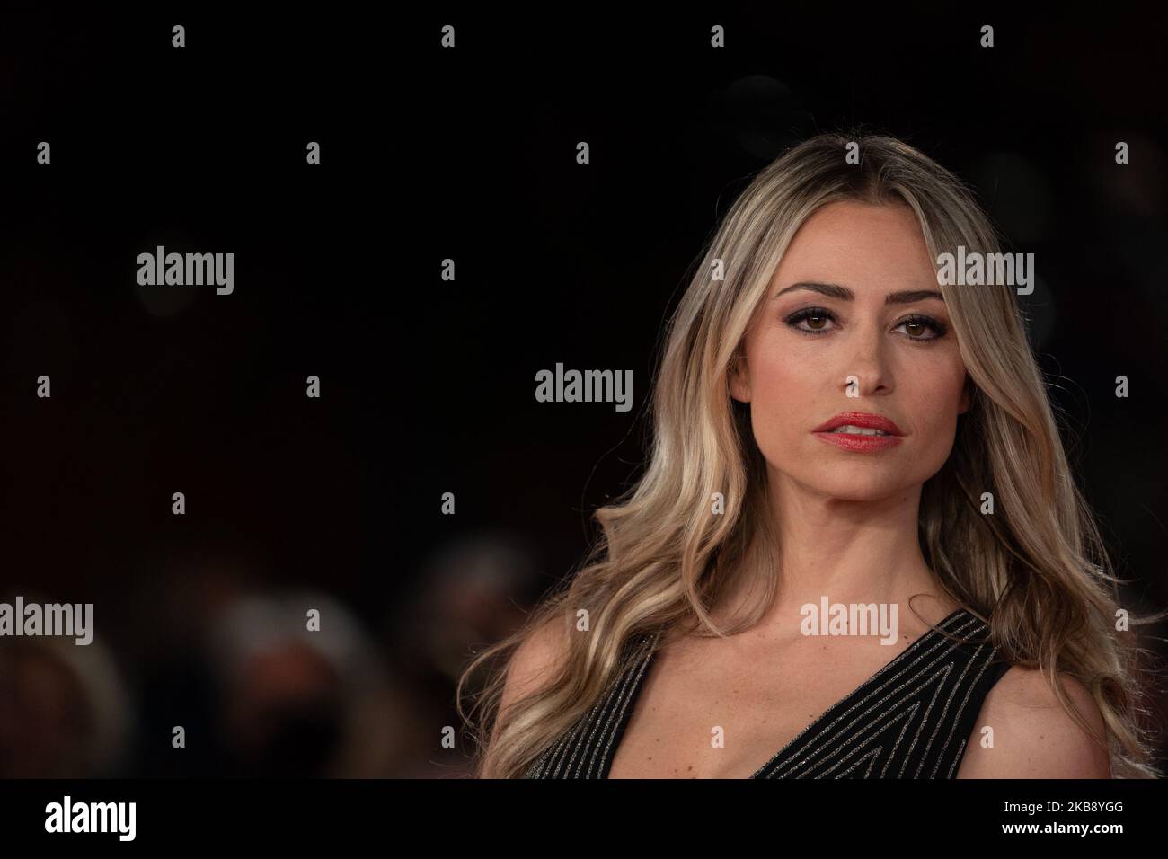 Martina Stella assiste au tapis rouge du film 'Judy' lors du Festival du film de Rome 14th sur 22 octobre 2019 à Rome, Italie (photo de Luca Carlino/NurulPhoto) Banque D'Images