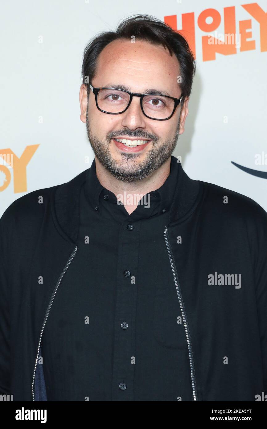 HOLLYWOOD, LOS ANGELES, CALIFORNIE, États-Unis - NOVEMBRE 05 : Dominic Laperriere arrive à la première de Los Angeles des studios Amazon 'Honey Boy' qui se tient au ArcLight Cinemas Hollywood Cinerama Dome on 5 novembre 2019 à Hollywood, Los Angeles, Californie, États-Unis. (Photo par image Press Agency/NurPhoto) Banque D'Images