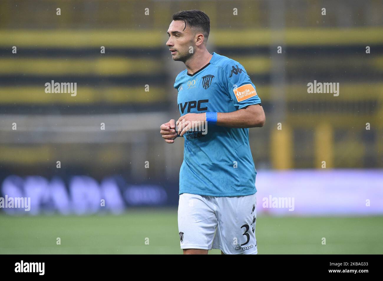 Gaetano Letizia de Benevento Calcio lors du match de la série B entre Juve Stabia et Benevento Calcio au Stadio Romeo Menti Castellammare di Stabia Italie le 9 novembre 2019. (Photo de Franco Romano/NurPhoto) Banque D'Images