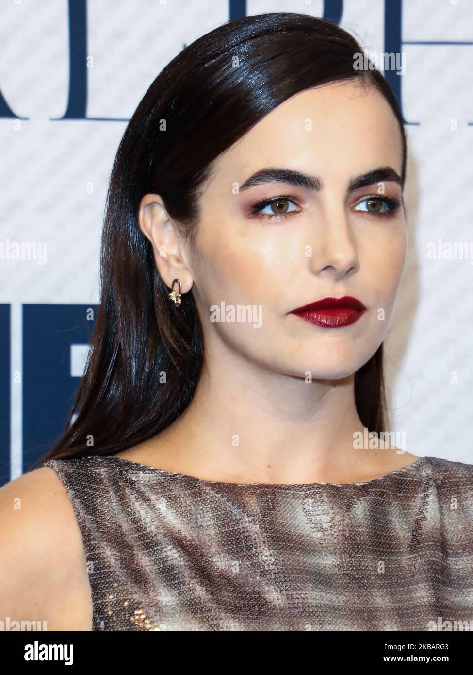 BEVERLY HILLS, LOS ANGELES, CALIFORNIE, États-Unis - NOVEMBRE 11 : Camilla Belle arrive à la première de Los Angeles de HBO film documentaire 'très Ralph' tenue au Paley Center for Media on 11 novembre 2019 à Beverly Hills, Los Angeles, Californie, États-Unis. (Photo par image Press Agency/NurPhoto) Banque D'Images