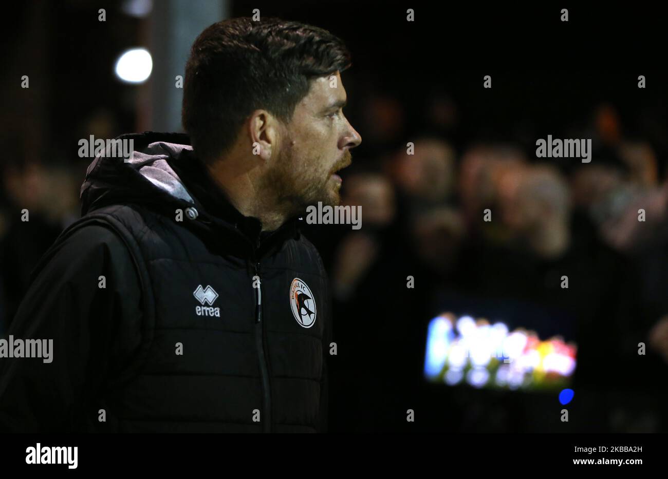 Darrell Clarke gérant de Walsall lors du match de la coupe FA entre Darlington et Walsall à Blackwell Meadows, Darlington, le mercredi 20th novembre 2019. (Photo de Chris Booth/MI News/NurPhoto) Banque D'Images