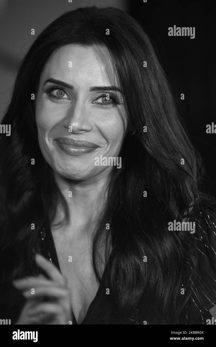 Pilar Rubio assiste à la séance photo d'inauguration de l'Amazone « #amazonencaja » au cinéma « Callao City Lights » de Madrid, Espagne, le 27 novembre 2019 (photo de Carlos Dafonte/NurPhoto) Banque D'Images