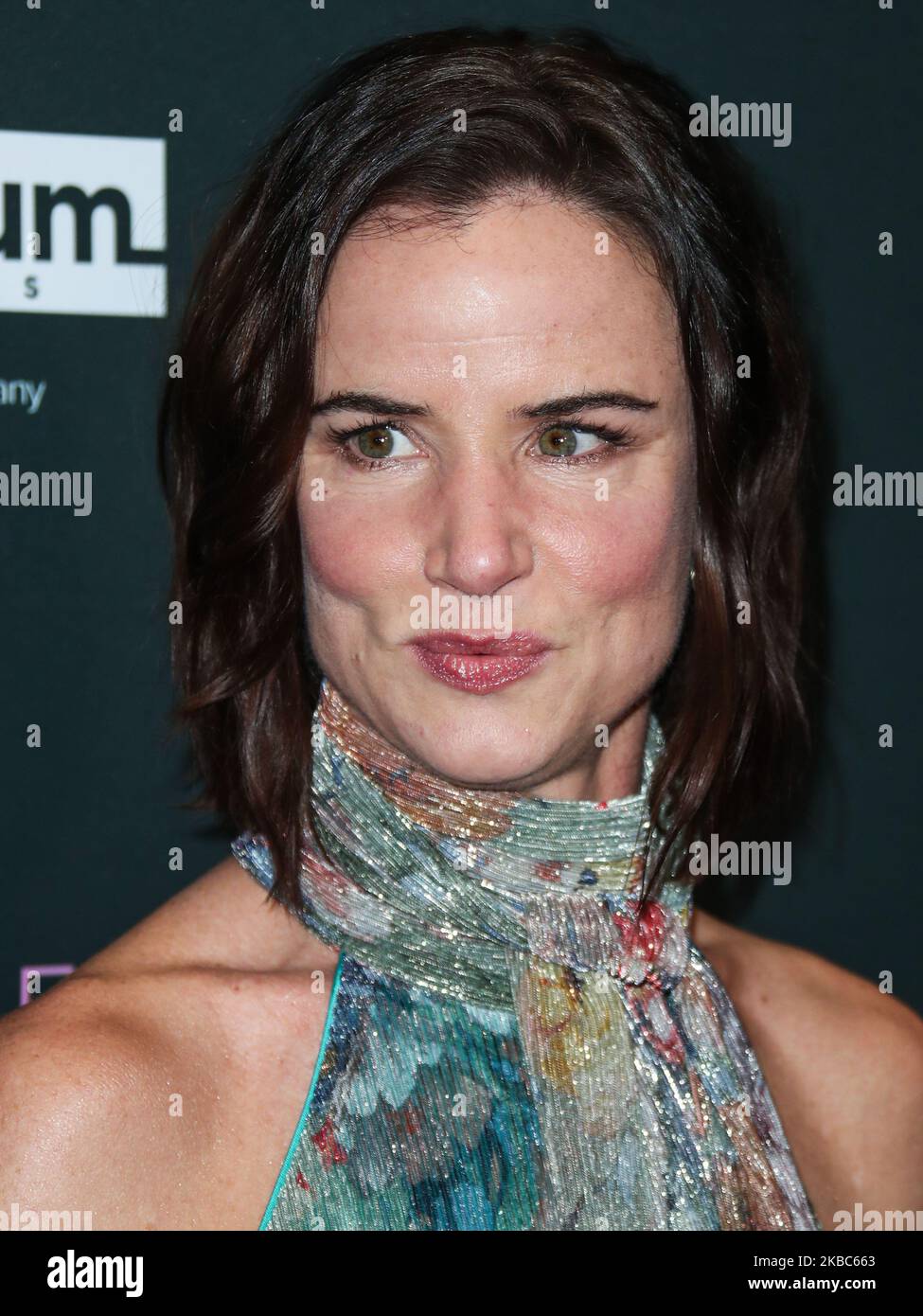 WEST HOLLYWOOD, LOS ANGELES, CALIFORNIE, États-Unis - DÉCEMBRE 04 : Juliette Lewis arrive au Los Angeles Special screening of Momentum Pictures 'A million Little pieces' tenu à l'hôtel de Londres West Hollywood à Beverly Hills sur 4 décembre 2019 à West Hollywood, Los Angeles, Californie, États-Unis. (Photo par Xavier Collin/image Press Agency/NurPhoto) Banque D'Images
