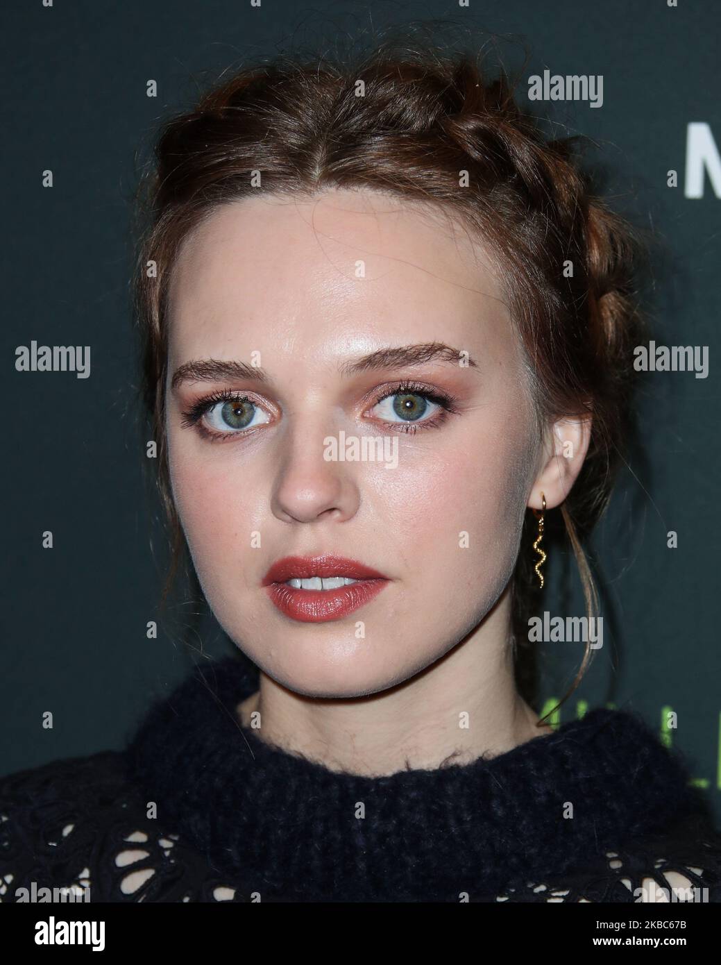 WEST HOLLYWOOD, LOS ANGELES, CALIFORNIE, États-Unis - DÉCEMBRE 04 : l'actrice Odessa Young arrive à Los Angeles Special screening of Momentum Pictures 'Un million Little pieces' qui s'est tenu à l'hôtel de Londres West Hollywood à Beverly Hills sur 4 décembre 2019 à West Hollywood, Los Angeles, Californie, États-Unis. (Photo par Xavier Collin/image Press Agency/NurPhoto) Banque D'Images