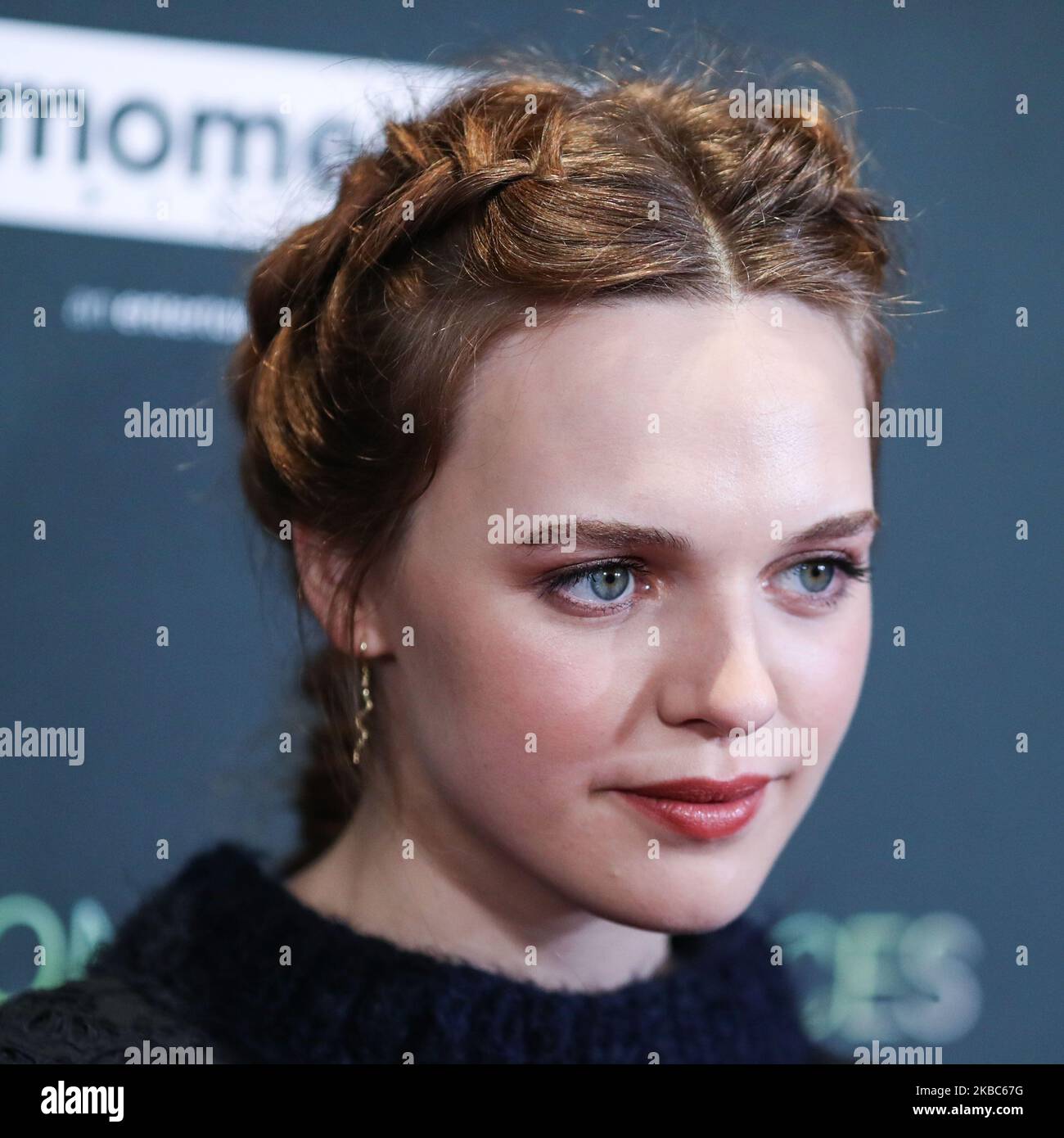 WEST HOLLYWOOD, LOS ANGELES, CALIFORNIE, États-Unis - DÉCEMBRE 04 : l'actrice Odessa Young arrive à Los Angeles Special screening of Momentum Pictures 'Un million Little pieces' qui s'est tenu à l'hôtel de Londres West Hollywood à Beverly Hills sur 4 décembre 2019 à West Hollywood, Los Angeles, Californie, États-Unis. (Photo par Xavier Collin/image Press Agency/NurPhoto) Banque D'Images