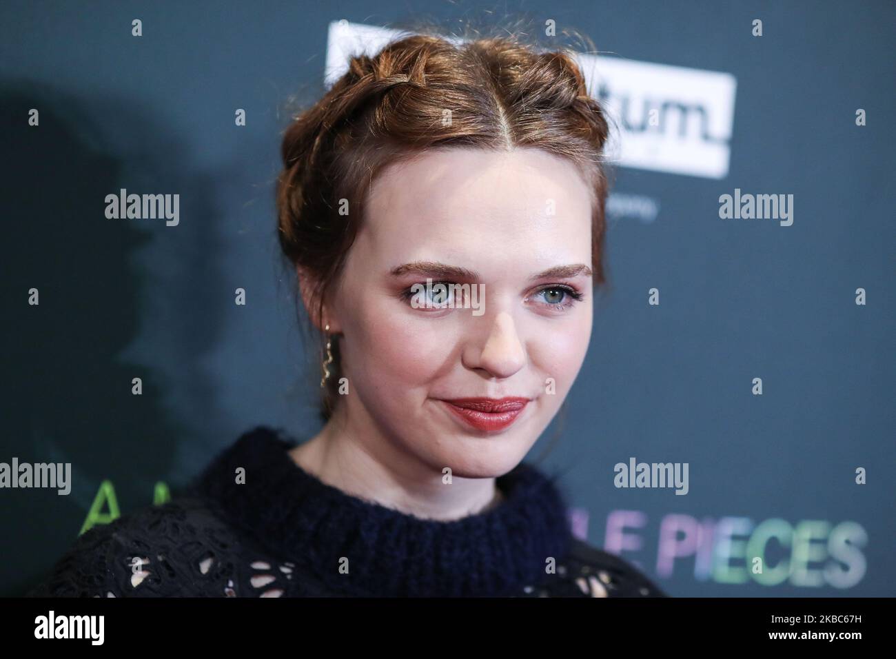 WEST HOLLYWOOD, LOS ANGELES, CALIFORNIE, États-Unis - DÉCEMBRE 04 : l'actrice Odessa Young arrive à Los Angeles Special screening of Momentum Pictures 'Un million Little pieces' qui s'est tenu à l'hôtel de Londres West Hollywood à Beverly Hills sur 4 décembre 2019 à West Hollywood, Los Angeles, Californie, États-Unis. (Photo par Xavier Collin/image Press Agency/NurPhoto) Banque D'Images