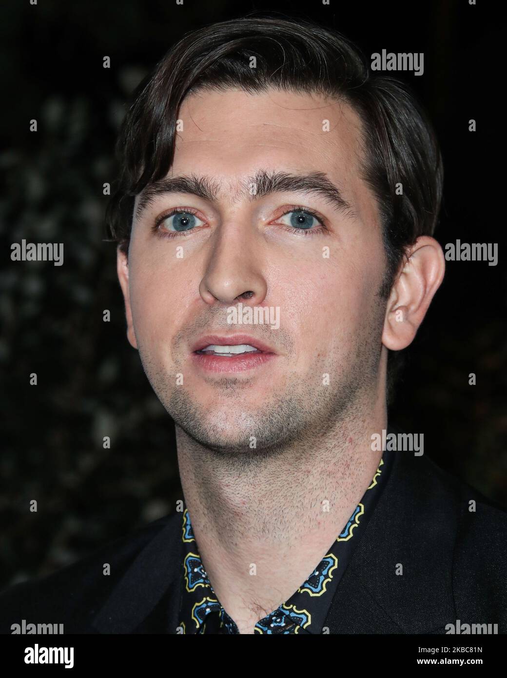 WEST HOLLYWOOD, LOS ANGELES, CALIFORNIE, États-Unis - DÉCEMBRE 05 : l'acteur Nicholas Braun arrive à la fête des hommes de l'année 2019 GQ qui s'est tenue à l'hôtel West Hollywood EDITION sur 5 décembre 2019 à West Hollywood, Los Angeles, Californie, États-Unis. (Photo par Xavier Collin/image Press Agency/NurPhoto) Banque D'Images