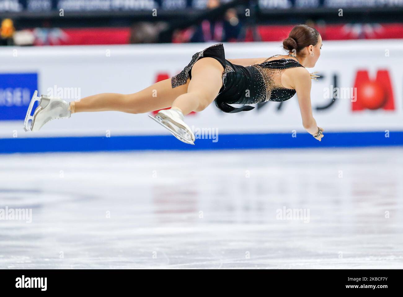 Alina ZAGITOVA (RUS) en action pendant les DAMES SENIORS – Programme gratuit de la finale du Grand Prix de patinage artistique de l'UIP à Palavela on 7 décembre 2019 à Turin, Italie (photo de Mauro Ujetto/NurPhoto) Banque D'Images