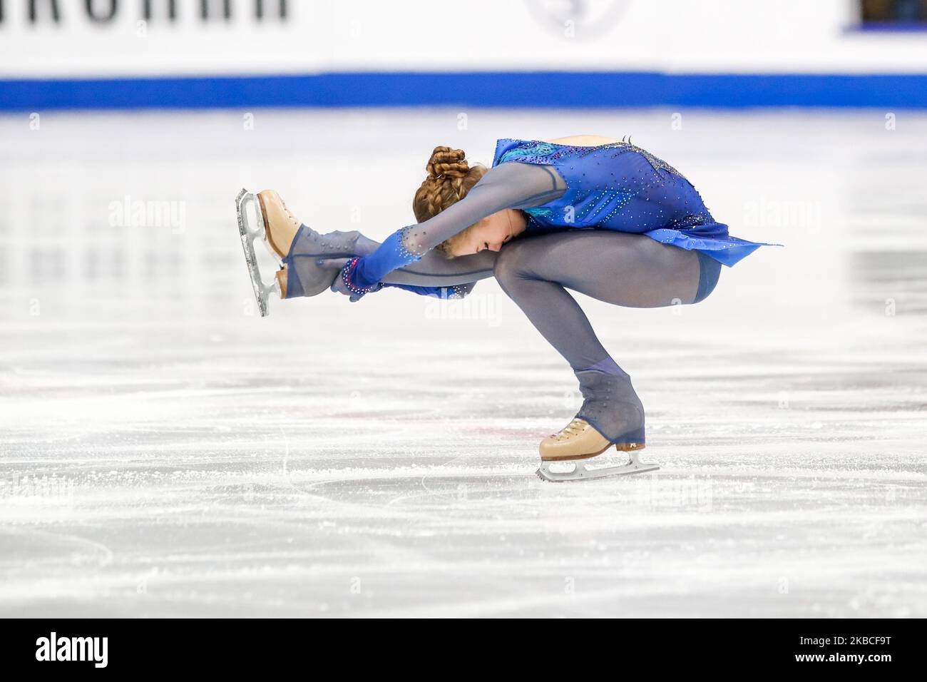 Alexandra TRUSOVA (RUS) en action pendant les DAMES SENIORS – Programme gratuit de la finale du Grand Prix de patinage artistique de l'UIP à Palavela on 7 décembre 2019 à Turin, Italie (photo de Mauro Ujetto/NurPhoto) Banque D'Images