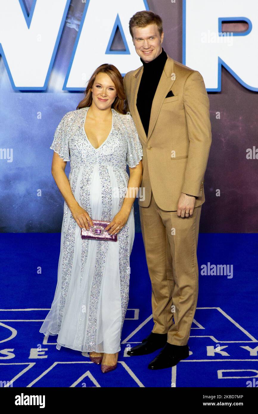 Joonas Suotamo assister à la première européenne « Star Wars: The Rise of Skywalker » au Cineworld Leicester Square sur 18 décembre 2019 à Londres (photo de Robin Pope/NurPhoto) Banque D'Images