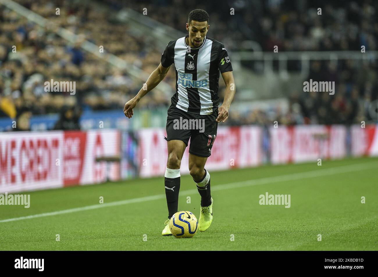Isaac Hayden (14) de Newcastle United en action pendant le match de la Premier League entre Newcastle United et Crystal Palace à St. James's Park, Newcastle, le samedi 21st décembre 2019. (Photo par IAM Burn/MI News/NurPhoto) Banque D'Images Isaac Hayden (14) de Newcastle United en action pendant le match de la Premier League entre Newcastle United et Crystal Palace à St. James's Park, Newcastle, le samedi 21st décembre 2019. (Photo par IAM Burn/MI News/NurPhoto) Banque D'Images