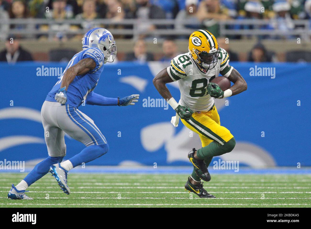 Green bay packers large receveur geronimo allison Banque de