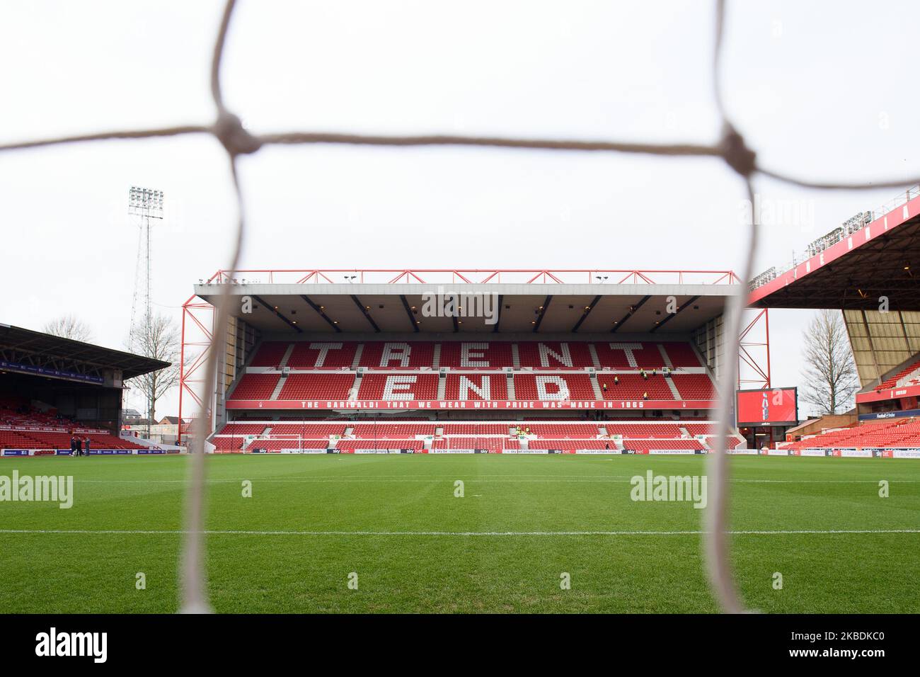 Vue générale du City Ground, qui abrite la forêt de Nottingham lors du match de championnat Sky Bet entre la forêt de Nottingham et Wigan Athletic au City Ground, Nottingham, le dimanche 29th décembre 2019. (Photo de Jon Hobley/MI News/NurPhoto) Banque D'Images