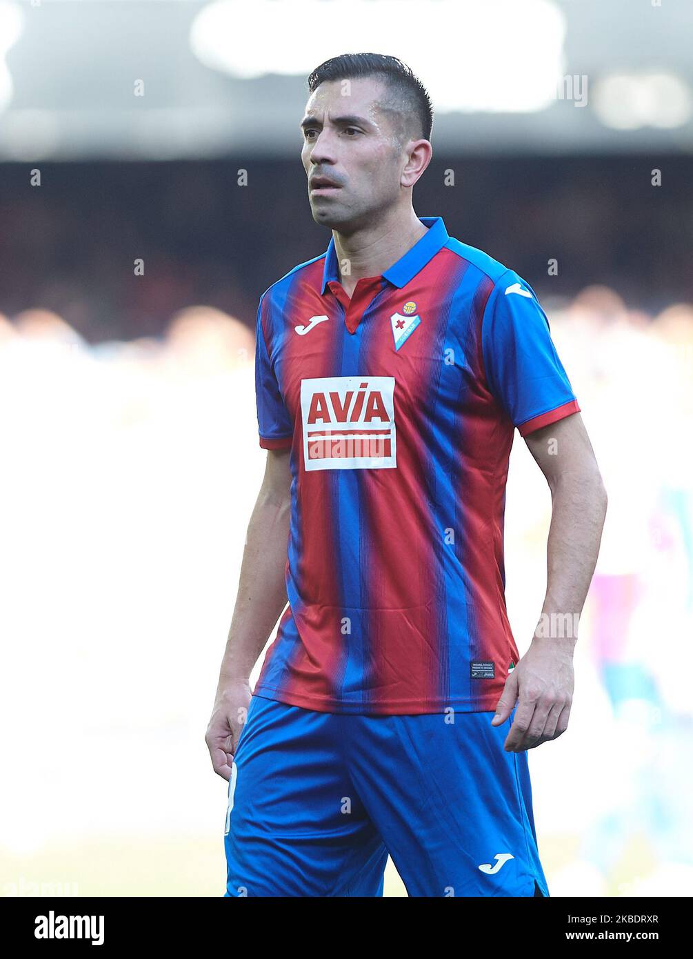 Charles Dias de Oliveira de SD Eibar pendant le match de la Ligue Santander entre Valence et Eibar à l'Estadio de Mestalla sur 4 janvier 2020 à Valence, Espagne (photo de Maria José Segovia/NurPhoto) Banque D'Images