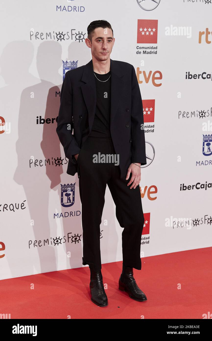 Enric Auquer assiste aux XXV Forque Awards au Palacio Municipal de Congresos à Madrid, Espagne. 11 janvier 2020. (Photo de A. Ware/NurPhoto) Banque D'Images