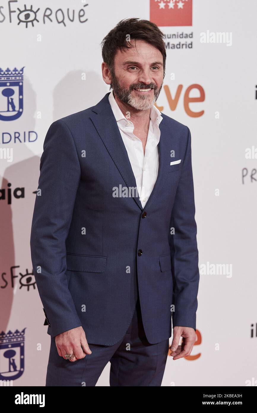 Fernando Tejero assiste aux XXV Forque Awards au Palacio Municipal de Congresos à Madrid, Espagne. 11 janvier 2020. (Photo de A. Ware/NurPhoto) Banque D'Images