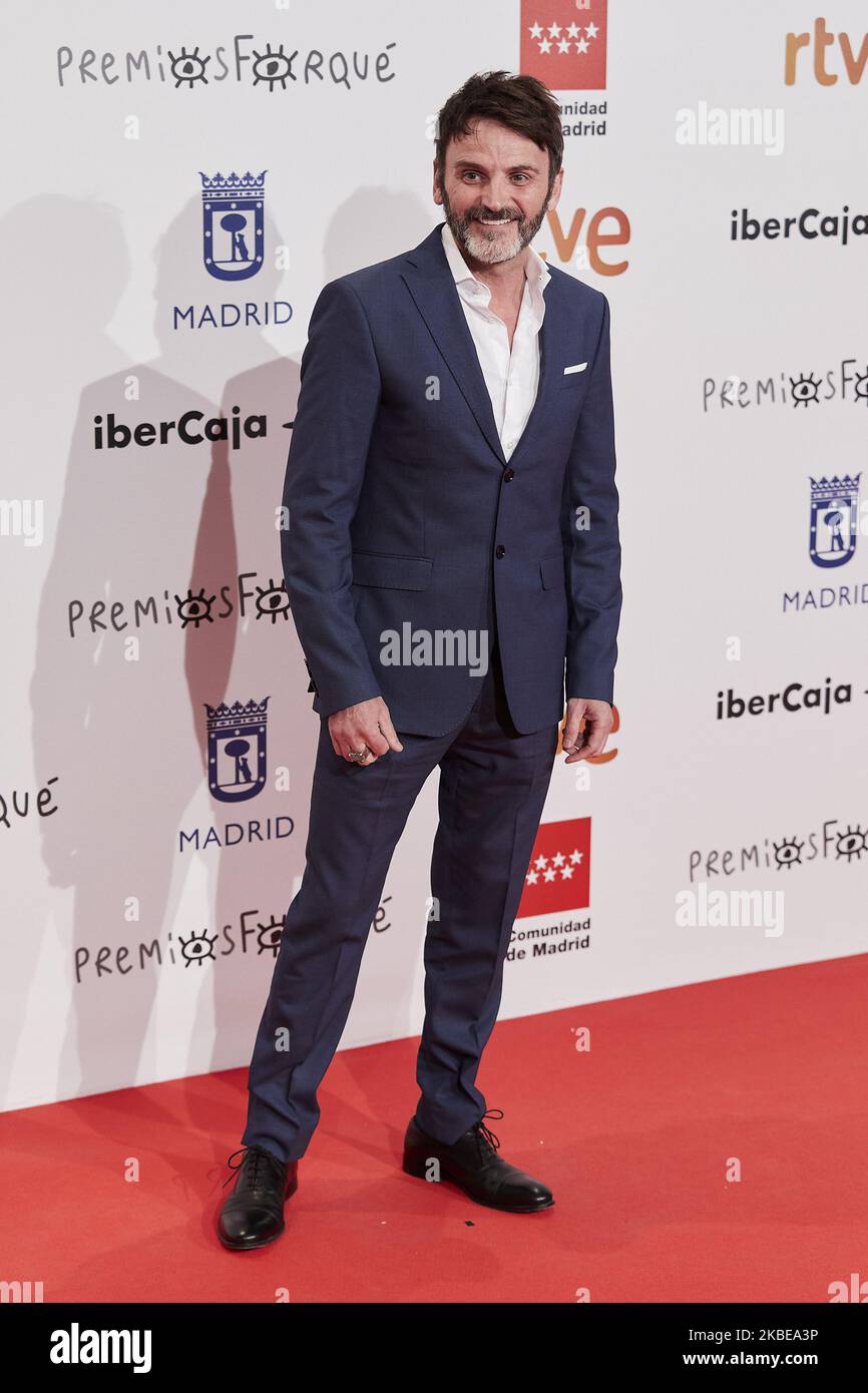 Fernando Tejero assiste aux XXV Forque Awards au Palacio Municipal de Congresos à Madrid, Espagne. 11 janvier 2020. (Photo de A. Ware/NurPhoto) Banque D'Images