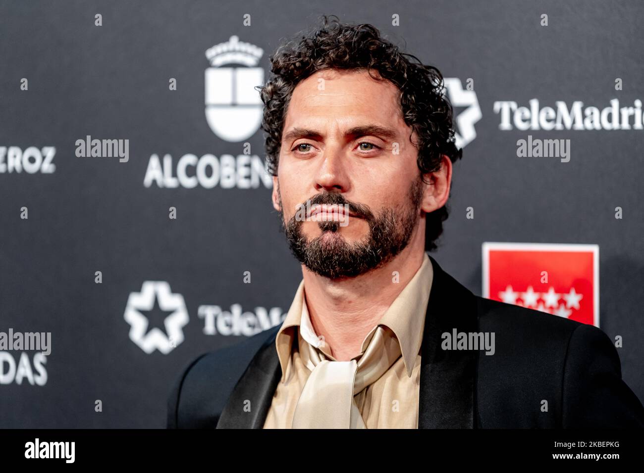 Paco Leon assiste au Feroz Award 2020 tapis rouge au Teatro Auditorio Ciudad de Alcobendas on 16 janvier 2020 à Madrid, Espagne. (Miriam Vera/Coolmedia/NurPhoto) Banque D'Images