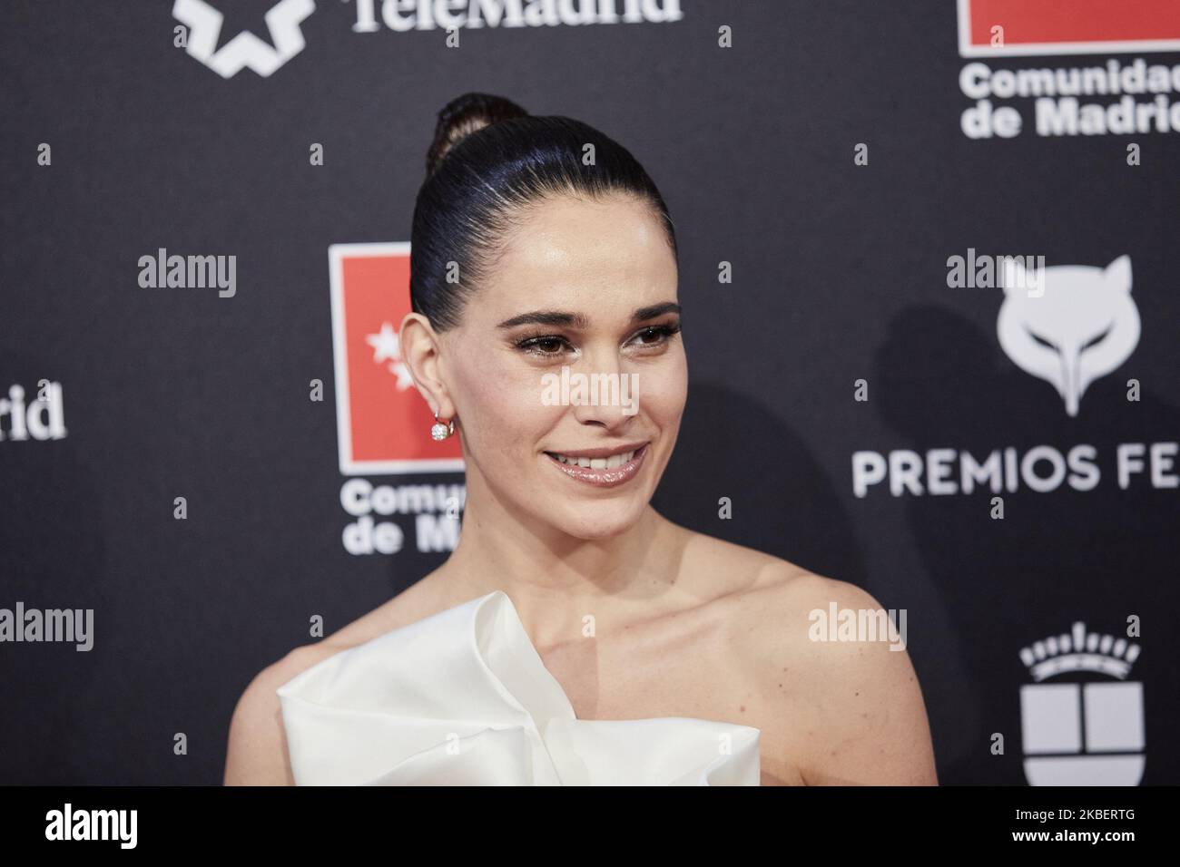 Celia Freijeiro participe aux Feroz Awards 2020 au Teatro Auditorio Ciudad de Alcobendas on 16 janvier 2020 à Madrid, Espagne. (Photo de A. Ware/NurPhoto) Banque D'Images