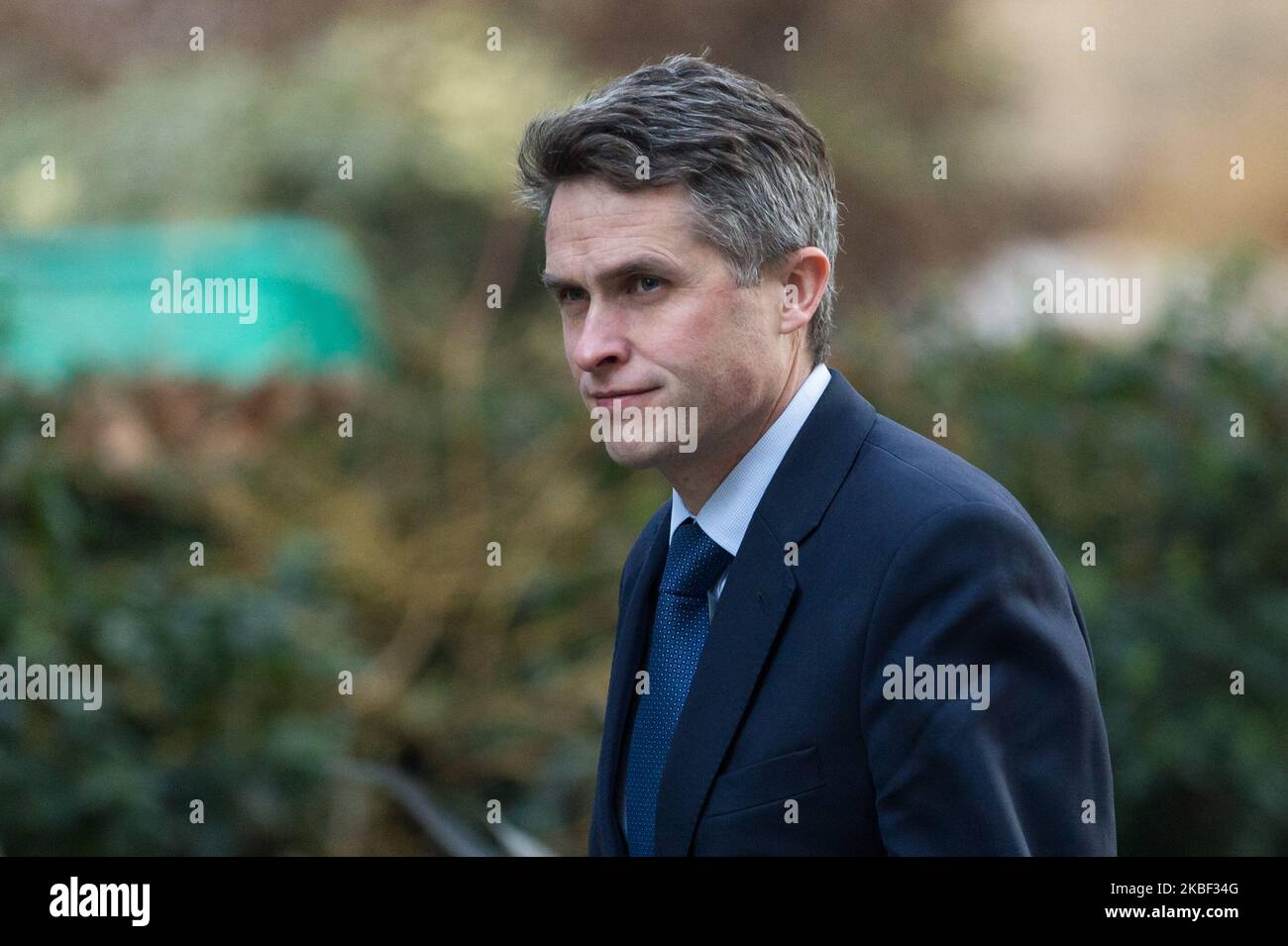 Le secrétaire d'État à l'éducation Gavin Williamson assiste à une réunion hebdomadaire du Cabinet à Downing Street, dans le centre de Londres, le 21 janvier 2020, à Londres, en Angleterre. (Photo de Wiktor Szymanowicz/NurPhoto) Banque D'Images