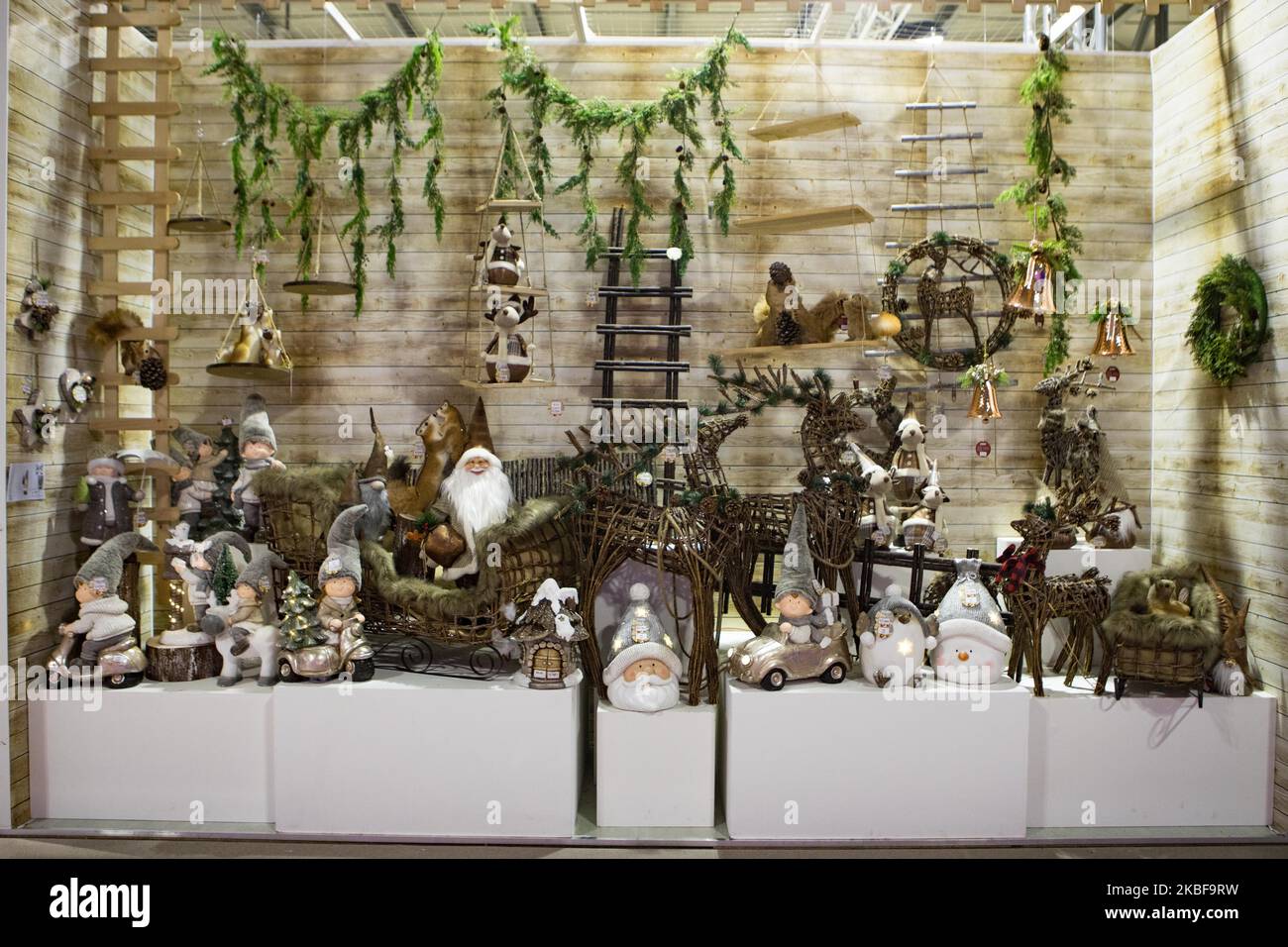 HOMI 2020 se tient à Milan, en Italie, sur 25 janvier 2020. HOMI est l'exposition internationale de style de vie qui se tient chaque année à Milan, est consacrée au monde de la maison et aux tendances et nouveautés de la vie contemporaine. Le but du spectacle est de définir l'évolution du marché et des modes de vie en essayant de comprendre les tendances actuelles et d'anticiper les désirs futurs. (Photo par Mairo Cinquetti/NurPhoto) Banque D'Images