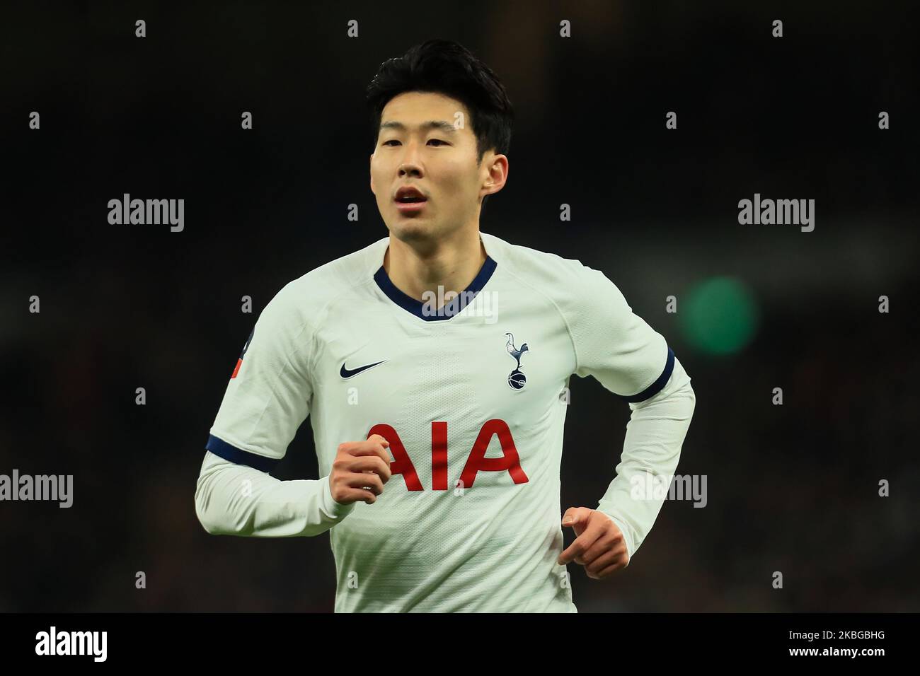 Tottenham’s son Heung-min lors du match de la coupe FA entre Tottenham Hotspur et Southampton au stade Tottenham Hotspur, à Londres, le mercredi 5th février 2020. (Photo de Leila Coker/MI News/NurPhoto) Banque D'Images