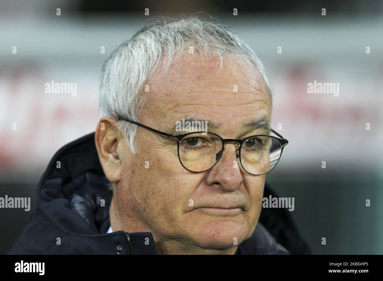 Claudio Ranieri, entraîneur en chef de l'UC Sampdoria, lors de la série Un match de football entre le FC de Turin et l'UC Sampdoria au stade olympique Grande Torino sur 08 février 2020 à Turin, Italie. Torino a perdu 1-3 sur Sampdoria. (Photo par Massimiliano Ferraro/NurPhoto) Banque D'Images