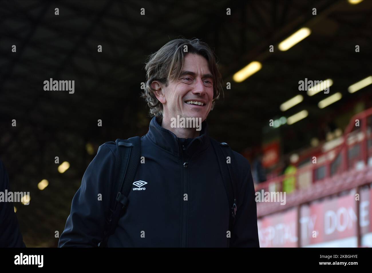 Thomas Frank, directeur de Brentford pendant le match de championnat Sky Bet entre Brentford et Middlesbrough au parc Griffin sur 8 février 2020 à Brentford, en Angleterre. (Photo par MI News/NurPhoto) Banque D'Images