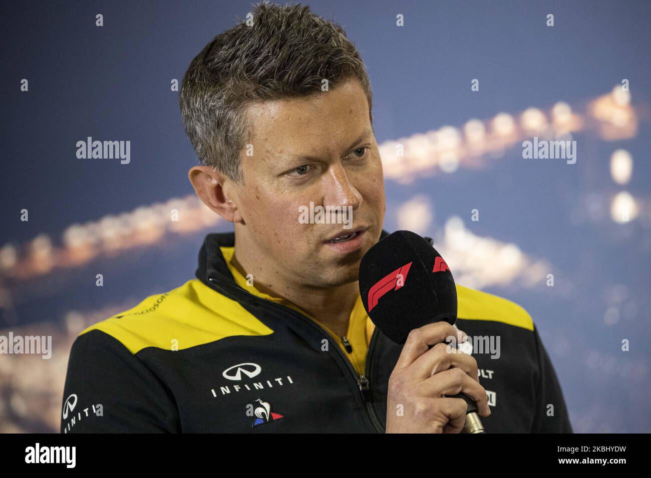 BUDKOWSKI Marcin, Directeur exécutif de Renault F1, portrait lors des épreuves d'hiver de Formule 1 au circuit de Barcelone - Catalunya sur 26 février 2020 à Barcelone, Espagne. (Photo par Xavier Bonilla/NurPhoto) Banque D'Images