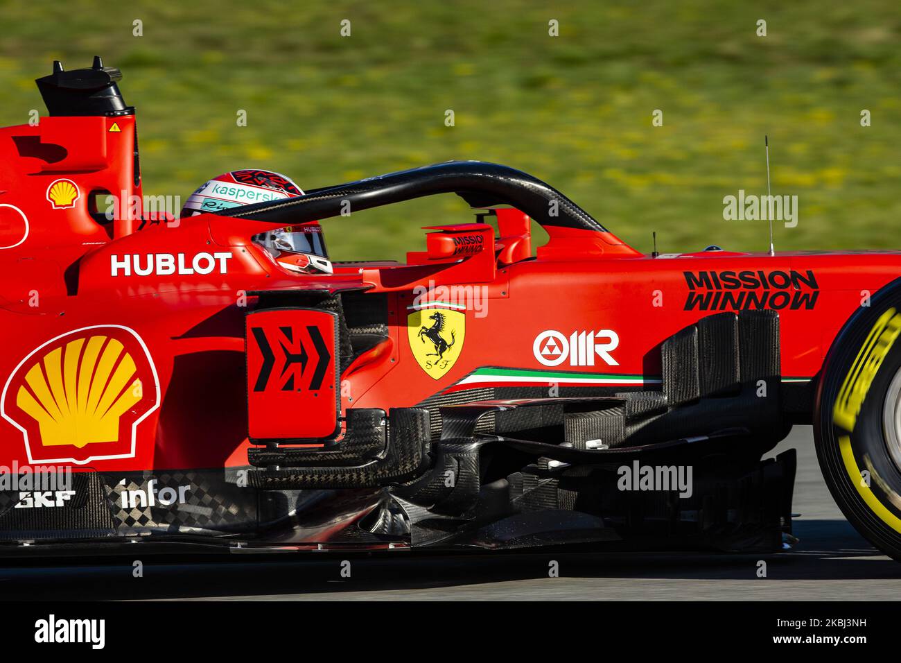 16 LECLERC Charles (mco), Scuderia Ferrari SF1000, action lors des épreuves d'hiver de Formule 1 au circuit de Barcelone - Catalunya sur 28 février 2020 à Barcelone, Espagne. (Photo par Xavier Bonilla/NurPhoto) Banque D'Images