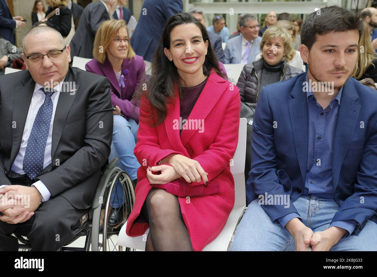 Rocio Monasterio lors de la cérémonie des Prix de la Fête des femmes, de la Comunidad de Madrid, le vendredi 06 mars 2020 Espagne (photo par Oscar Gonzalez/NurPhoto) Banque D'Images