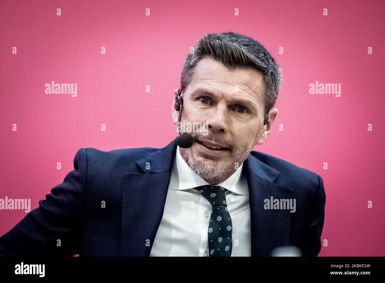 Zvonimir Boban participe à la deuxième édition du 'Festival du Sport' à trente'il Festival dello Sport' à trente, Italie, le 11 octobre 2019. Du 10 au 13 octobre 2019, la deuxième édition du Festival du Sport, qui aura une dimension nationale et internationale, grâce au calibre des invités attendus et aux thèmes abordés. Les organisateurs sont le premier quotidien sportif italien, la Gazzetta dello Sport, et Trentin. (Photo de Massimo Bertolini/NurPhoto) Banque D'Images