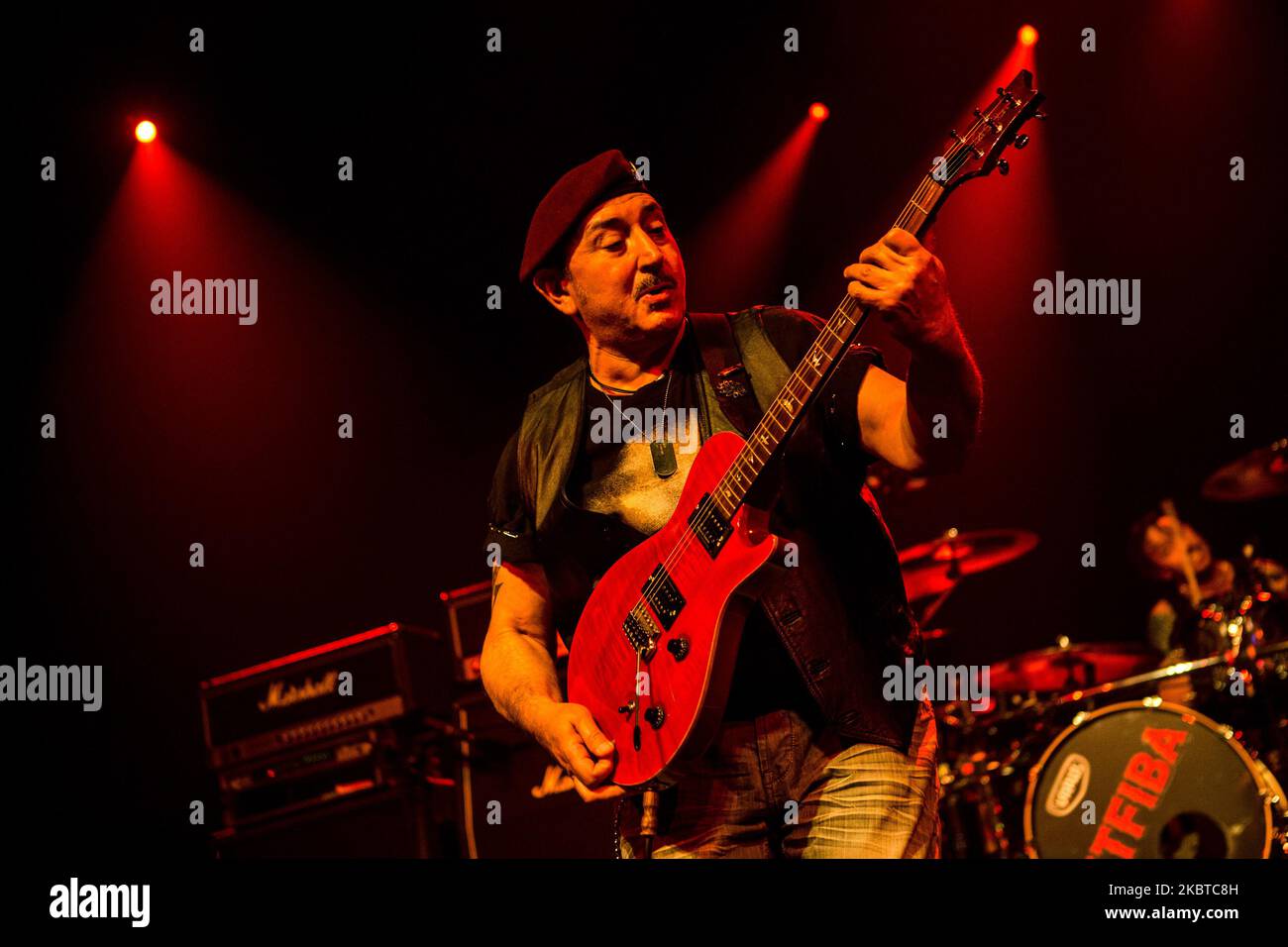 Ghigo Renzulli de Litfiba se produit en direct à Alcatraz à Milan, en Italie, sur 22 avril 2015 (photo de Mairo Cinquetti/NurPhoto) Banque D'Images