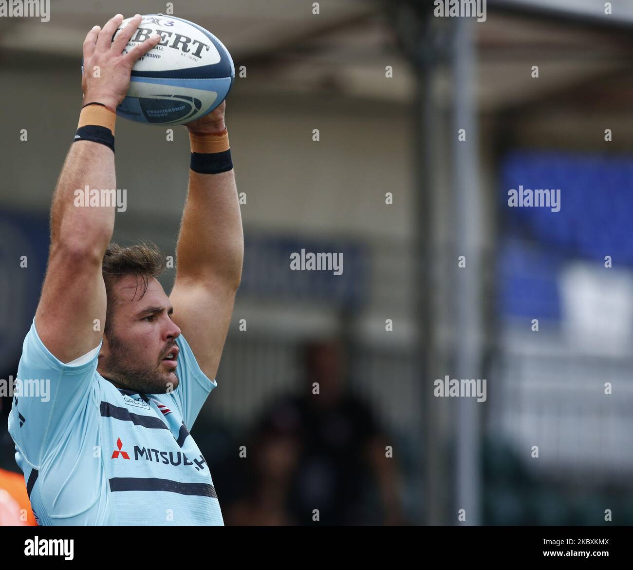 Franco Marais de Gloucester pendant Gallagher Premiership Rugby entre Saracens et Gloucester au stade Allianz Park, Hendon, le 26th août 2020 (photo par action Foto Sport/NurPhoto) Banque D'Images