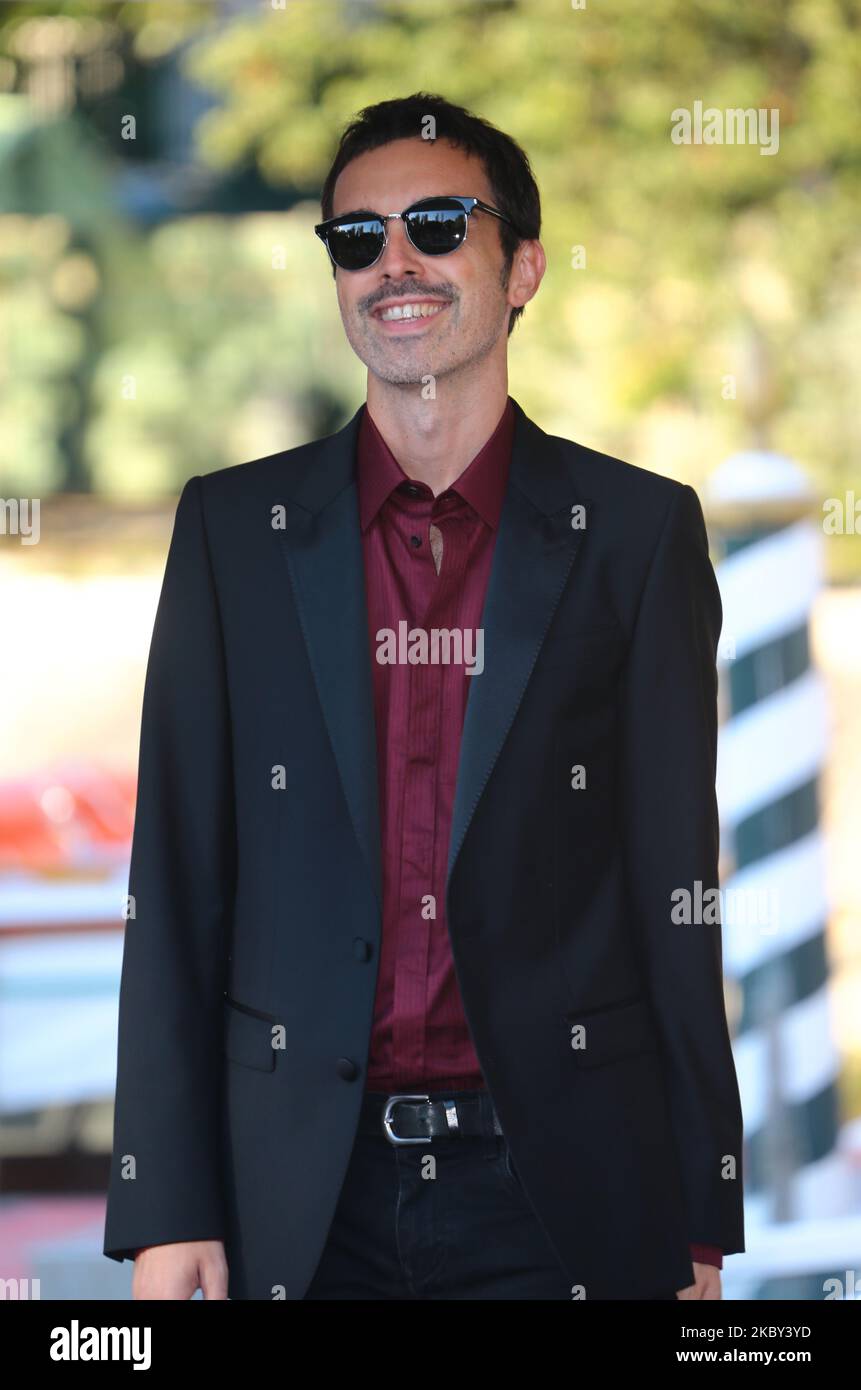 Antonio Diodato arrive à l'Excelsior lors du Festival du film de Venise de 77th sur 03 septembre 2020 à Venise, Italie. (Photo de Matteo Chinellato/NurPhoto) Banque D'Images