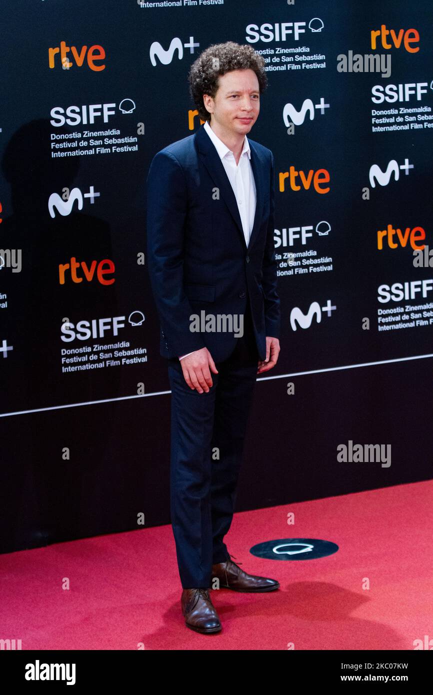 Michel Franco participe à la première du Festival du Rifkin lors du Festival international du film de Saint-Sébastien de 68th au Palais Kursaal de 18 septembre 2020, à Saint-Sébastien, en Espagne. (Photo de Frank Lovicario/NurPhoto) Banque D'Images
