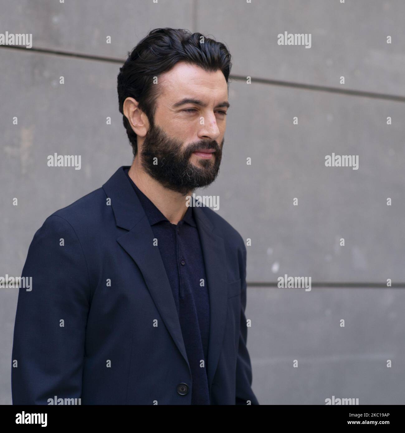 L'acteur Javier Rey annonce les films espagnols candidats aux Oscars Awards sur 06 octobre 2020 à Madrid, Espagne. (Photo par Oscar Gonzalez/NurPhoto) Banque D'Images