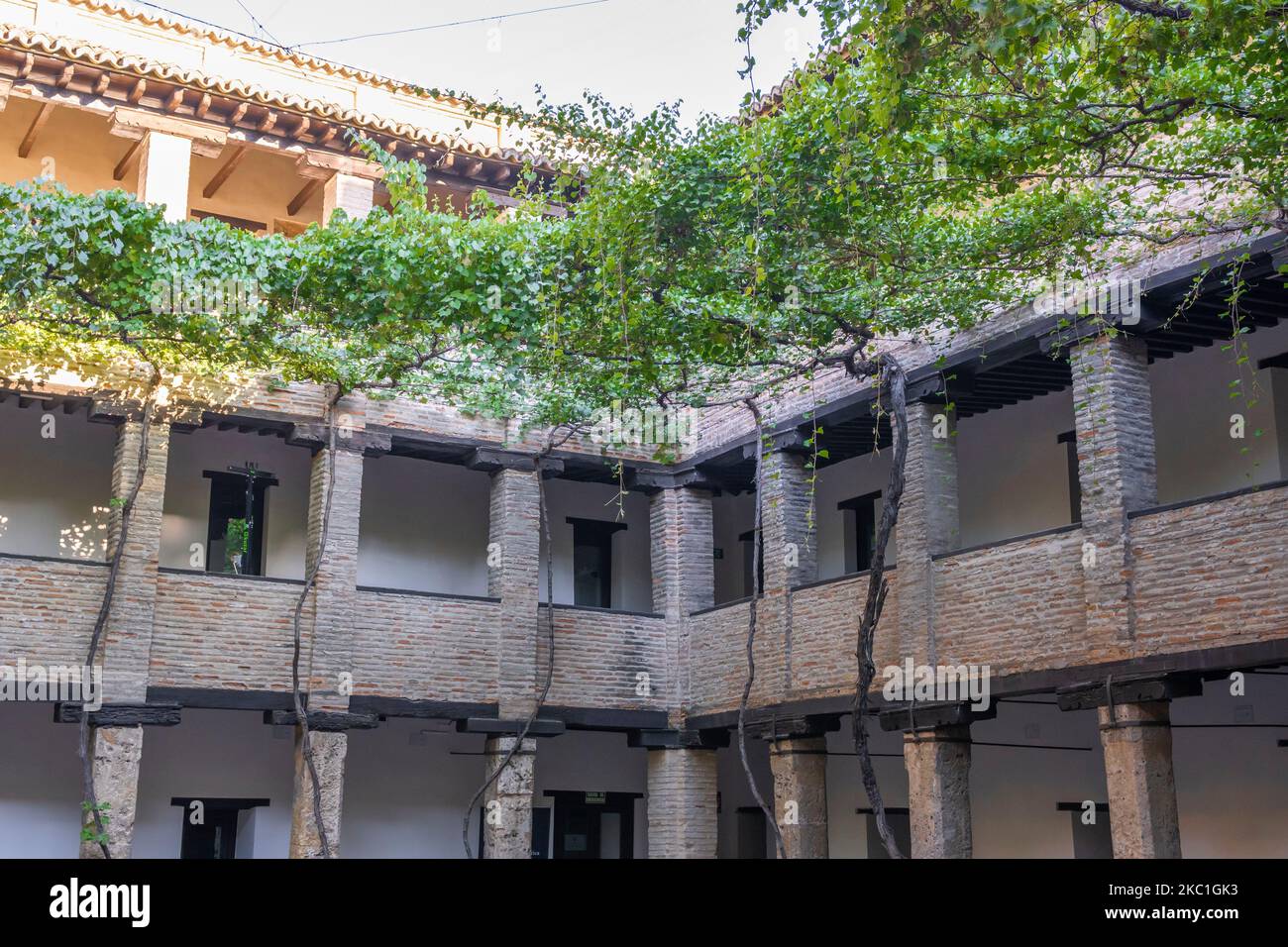 Un bâtiment historique de Corral del Carbon à Grenade, Espagne Banque D'Images