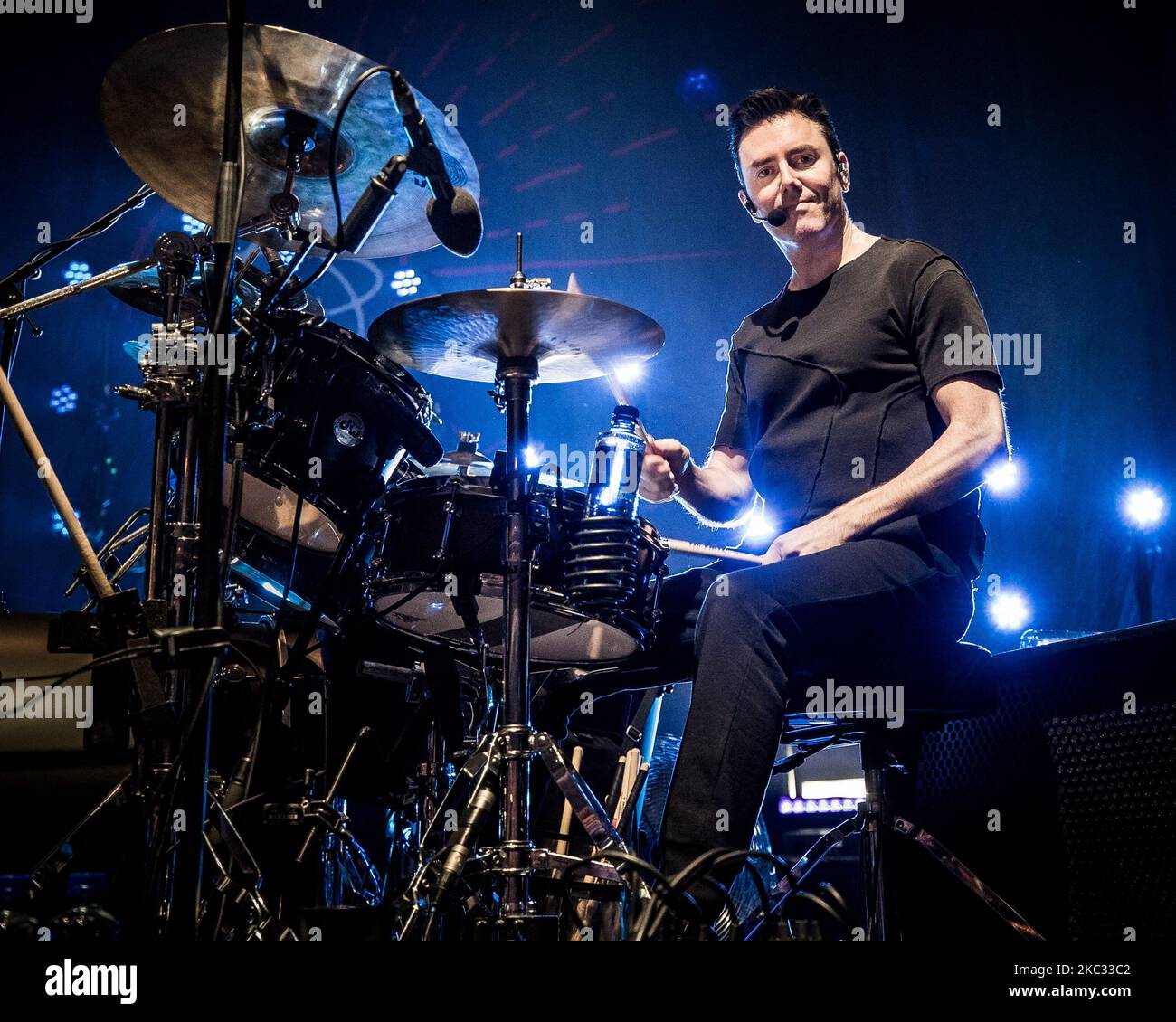 Le batteur script Glen Power se présente à Oslo le 3 novembre 2022 Banque D'Images