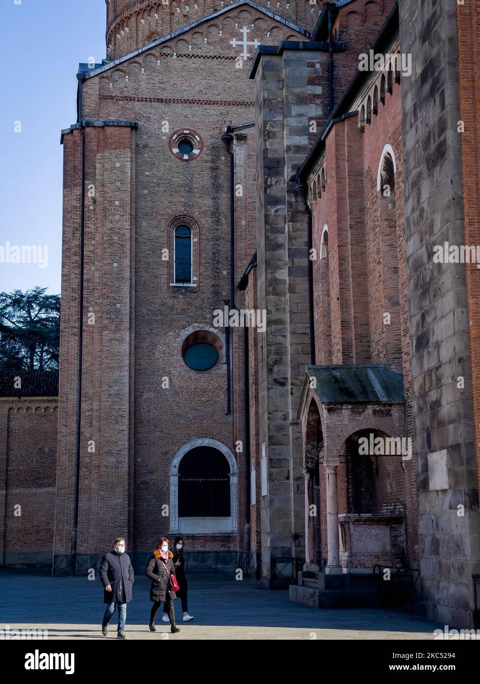 Une vue sur la basilique pontificale de Saint Antoine de Padoue (italienne : Basilique pontificacia di Sant'Antonio di Padova), à Padoue, en Italie, sur 29 novembre 2020. La basilique pontificale est une église catholique romaine dédiée à Saint-Antoine. La basilique est connue localement sous le nom de 'il Santo' (photo de Manuel Romano/NurPhoto) Banque D'Images