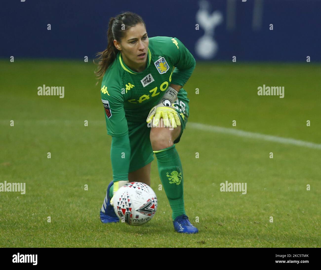 Lisa Wei d'Aston Villa Ladies FC pendant Barclays FA Women's Super League entre Tottenham Hotspur et Aston Villa Women au stade de Hive , Edgware, Royaume-Uni le 13th décembre 2020 (photo par action Foto Sport/NurPhoto) Banque D'Images